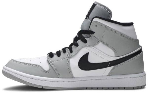 Jordan 1 Mid Light Smoke Grey 554724-092 - Arviolet photo 2
