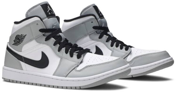 Jordan 1 Mid Light Smoke Grey 554724-092 - Arviolet photo 3