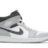 Jordan 1 Mid Light Smoke Grey Anthracite 554724-078 - Arviolet photo 1