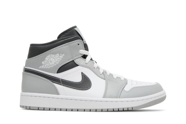 Jordan 1 Mid Light Smoke Grey Anthracite 554724-078 - Arviolet photo 1