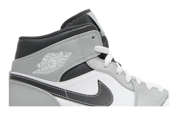 Jordan 1 Mid Light Smoke Grey Anthracite 554724-078 - Arviolet photo 2