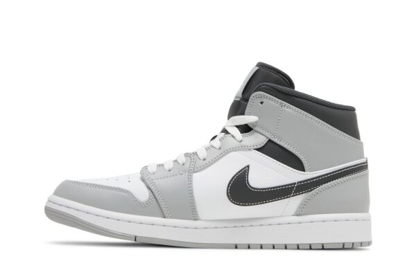 Jordan 1 Mid Light Smoke Grey Anthracite 554724-078 - Arviolet photo 3