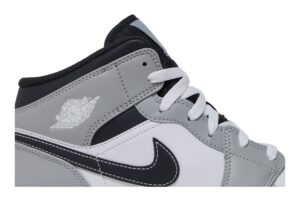 Jordan 1 Mid Light Smoke Grey (GS) 554725-078 - Arviolet photo 2