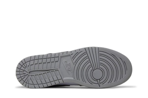 Jordan 1 Mid Light Smoke Grey (GS) 554725-078 - Arviolet photo 4