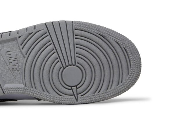 Jordan 1 Mid Light Smoke Grey (GS) 554725-078 - Arviolet photo 5