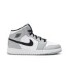 Jordan 1 Mid Light Smoke Grey (GS) 554725-092 - Arviolet photo 1