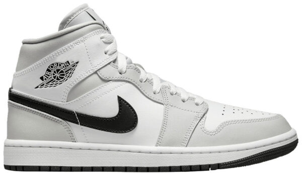 Jordan 1 Mid Light Smoke Grey (Women's) BQ6472-015 - Arviolet photo 1