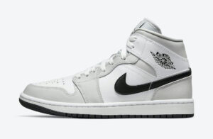 Jordan 1 Mid Light Smoke Grey (Women's) BQ6472-015 - Arviolet photo 2