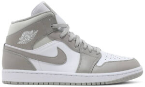 Jordan 1 Mid Linen 554724-082 - Arviolet photo 1