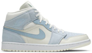 Jordan 1 Mid Mixed Textures Blue DA4666-100 - Arviolet photo 1