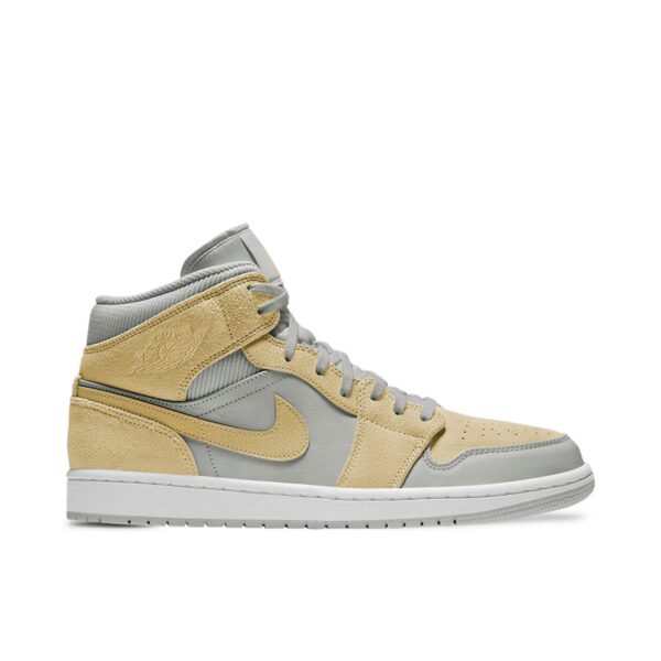 Jordan 1 Mid Mixed Textures Yellow DA4666-001 - Arviolet photo 1