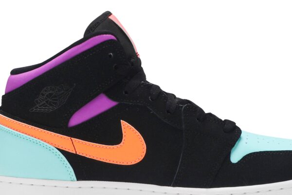 Jordan 1 Mid Multi-Color (GS) 554725-083 - Arviolet photo 2