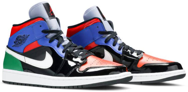 Jordan 1 Mid Multi Patent (Women's) CV5276-001 - Arviolet photo 3