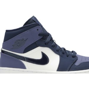 Jordan 1 Mid Obsidian Sanded Purple 554724-445 - Arviolet photo 2