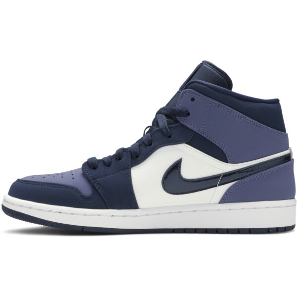 Jordan 1 Mid Obsidian Sanded Purple 554724-445 - Arviolet photo 3