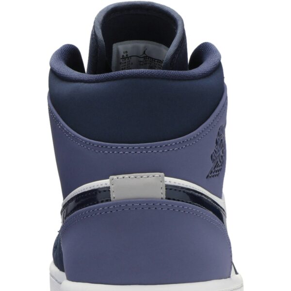 Jordan 1 Mid Obsidian Sanded Purple 554724-445 - Arviolet photo 7