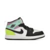 Jordan 1 Mid Pastel Black Toe (PS) 640734-175 - Arviolet photo 1