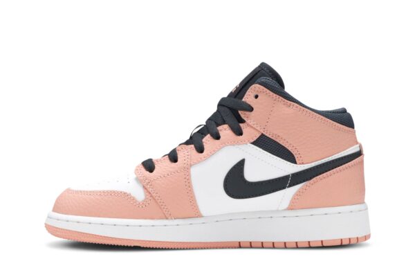 Jordan 1 Mid Pink Quartz (GS) 555112-603 - Arviolet photo 3