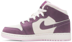 Jordan 1 Mid Pro Purple Desert Sand (GS) 555112-500 - Arviolet photo 2