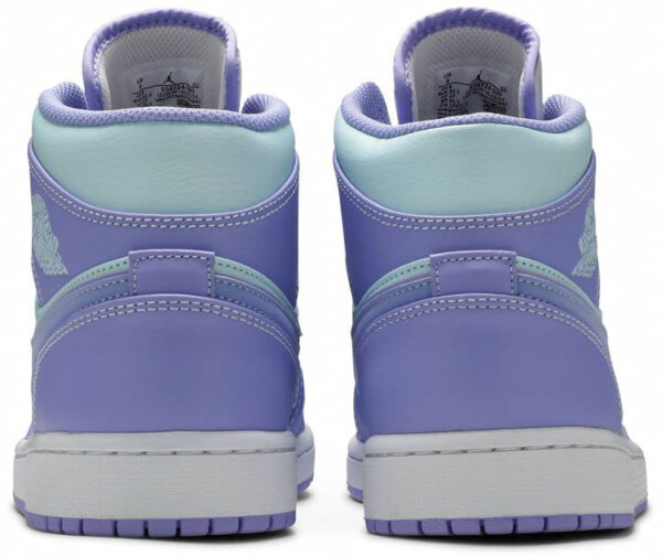 Jordan 1 Mid Purple Aqua 554724-500 - Arviolet photo 4