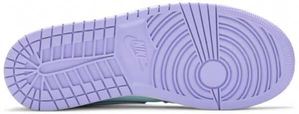 Jordan 1 Mid Purple Aqua 554724-500 - Arviolet photo 5