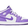 Jordan 1 Mid Purple Venom (GS) DQ8423-511 - Arviolet photo 1