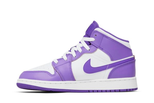 Jordan 1 Mid Purple Venom (GS) DQ8423-511 - Arviolet photo 3