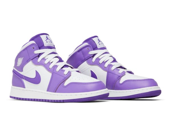 Jordan 1 Mid Purple Venom (GS) DQ8423-511 - Arviolet photo 8