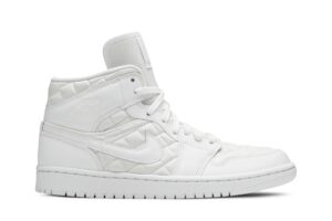 Jordan 1 Mid Quilted White (Women's) DB6078-100 - Arviolet photo 1