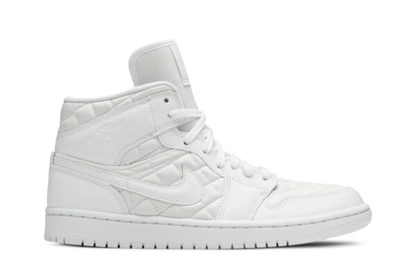 Jordan 1 Mid Quilted White (Women's) DB6078-100 - Arviolet photo 1