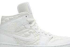 Jordan 1 Mid Quilted White (Women's) DB6078-100 - Arviolet photo 2