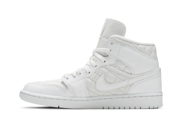 Jordan 1 Mid Quilted White (Women's) DB6078-100 - Arviolet photo 3