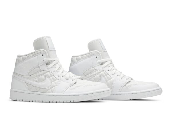 Jordan 1 Mid Quilted White (Women's) DB6078-100 - Arviolet photo 8