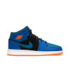 Jordan 1 Mid Racer Blue Green Abyss (GS) 554725-440 - Arviolet photo 1