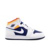 Jordan 1 Mid Royal Blue Laser Orange 554724-131 - Arviolet photo 1