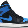 Jordan 1 Mid Royal Paint Splatter 554724-048 - Arviolet photo 1