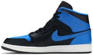 Jordan 1 Mid Royal Paint Splatter 554724-048 - Arviolet photo 2