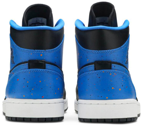Jordan 1 Mid Royal Paint Splatter 554724-048 - Arviolet photo 4