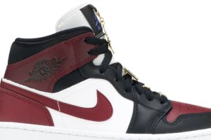 Jordan 1 Mid SE Black Dark Beetroot (Women's) CZ4385-016 - Arviolet photo 2
