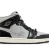Jordan 1 Mid SE Black Metallic Silver (Women's) FB9892-002 - Arviolet photo 1
