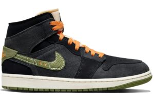 Jordan 1 Mid SE Craft Anthracite Light Olive FD6817-003 - Arviolet photo 1
