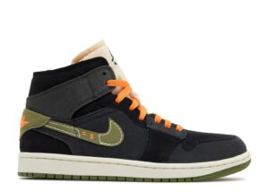 Jordan 1 Mid SE Craft Anthracite Light Olive FD6817-003 - Arviolet photo 2