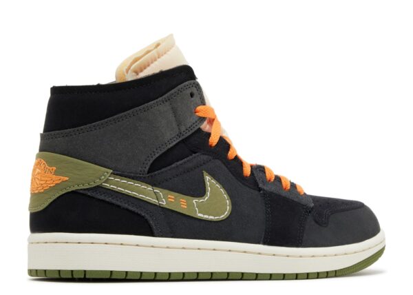 Jordan 1 Mid SE Craft Anthracite Light Olive FD6817-003 - Arviolet photo 4