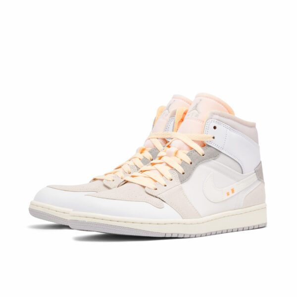 Jordan 1 Mid SE Craft Inside Out White Grey DM9652-100 - Arviolet photo 4