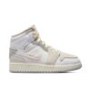 Jordan 1 Mid SE Craft Inside Out White Grey (GS) DQ3726-100 - Arviolet photo 1