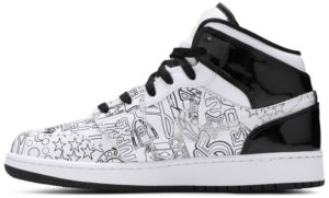 Jordan 1 Mid SE DIY (GS) DC4099-100 - Arviolet photo 2
