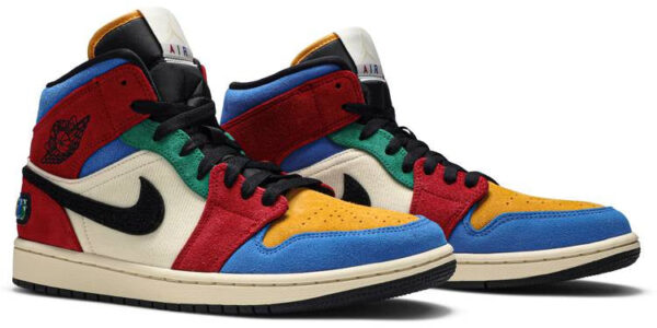 Jordan 1 Mid SE Fearless Blue the Great CU2805-100 - Arviolet photo 3