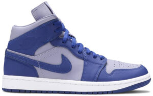 Jordan 1 Mid SE Iron Purple Deep Royal (Women's) DH7821-500 - Arviolet photo 1