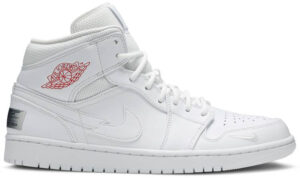 Jordan 1 Mid SE Nike Swoosh On Tour (2020) CW7589-100 - Arviolet photo 1
