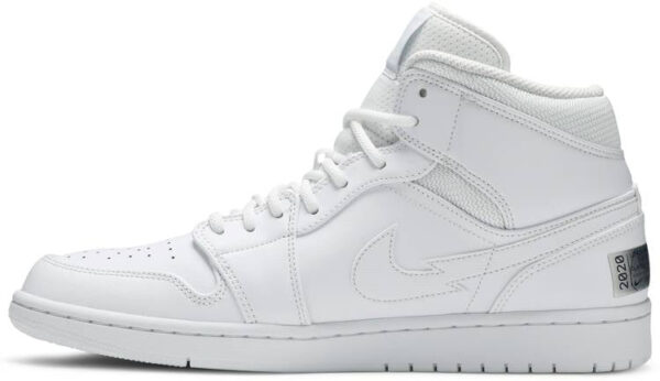 Jordan 1 Mid SE Nike Swoosh On Tour (2020) CW7589-100 - Arviolet photo 2